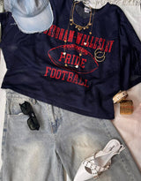 Vintage customized sporty American football shirt