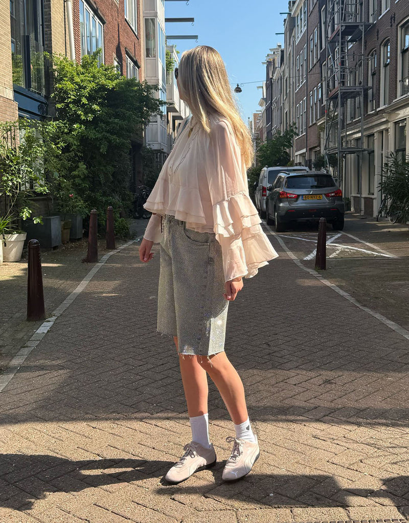 Ruffled blouse