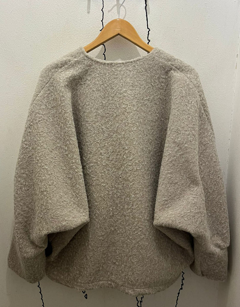 Front tie bow jacket