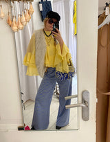 Furry sleeveless vest