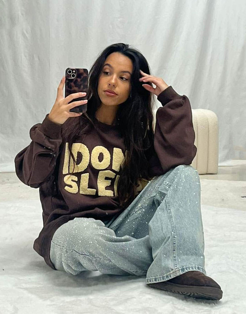 I don't sleep sweater