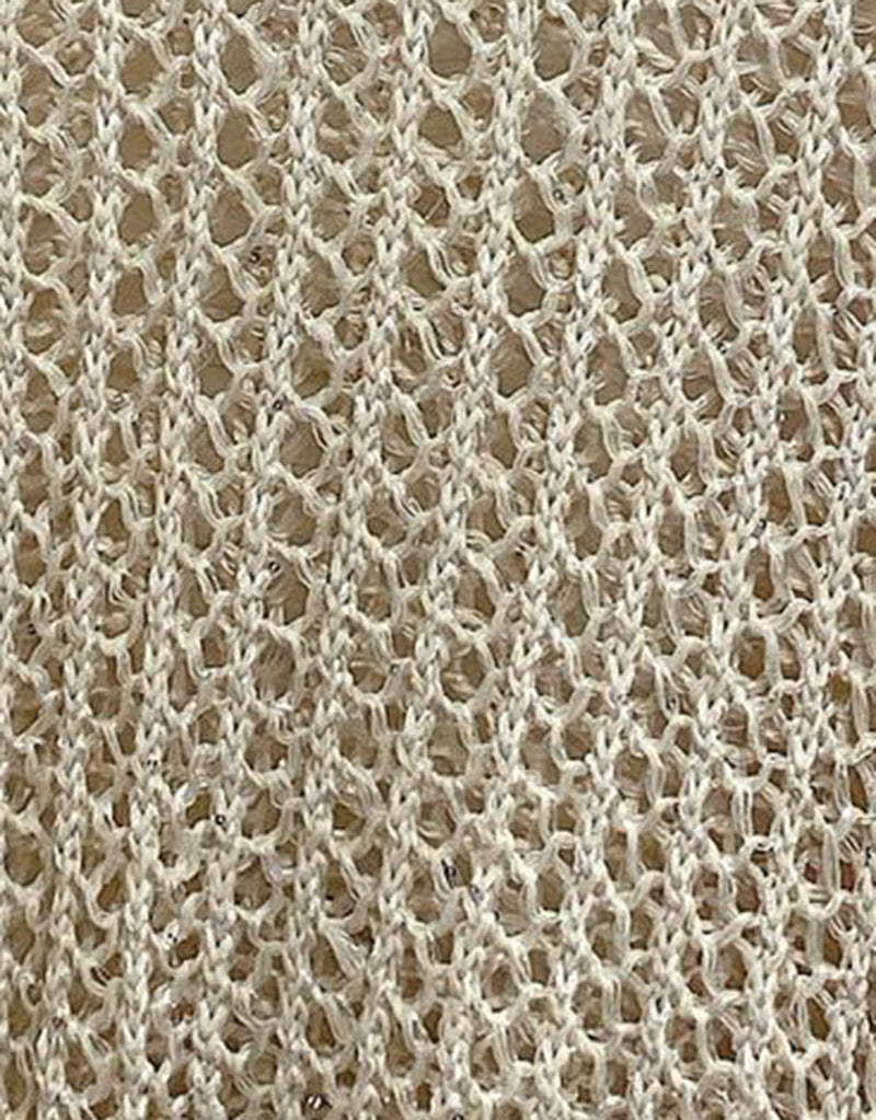 Knitted sparkly top