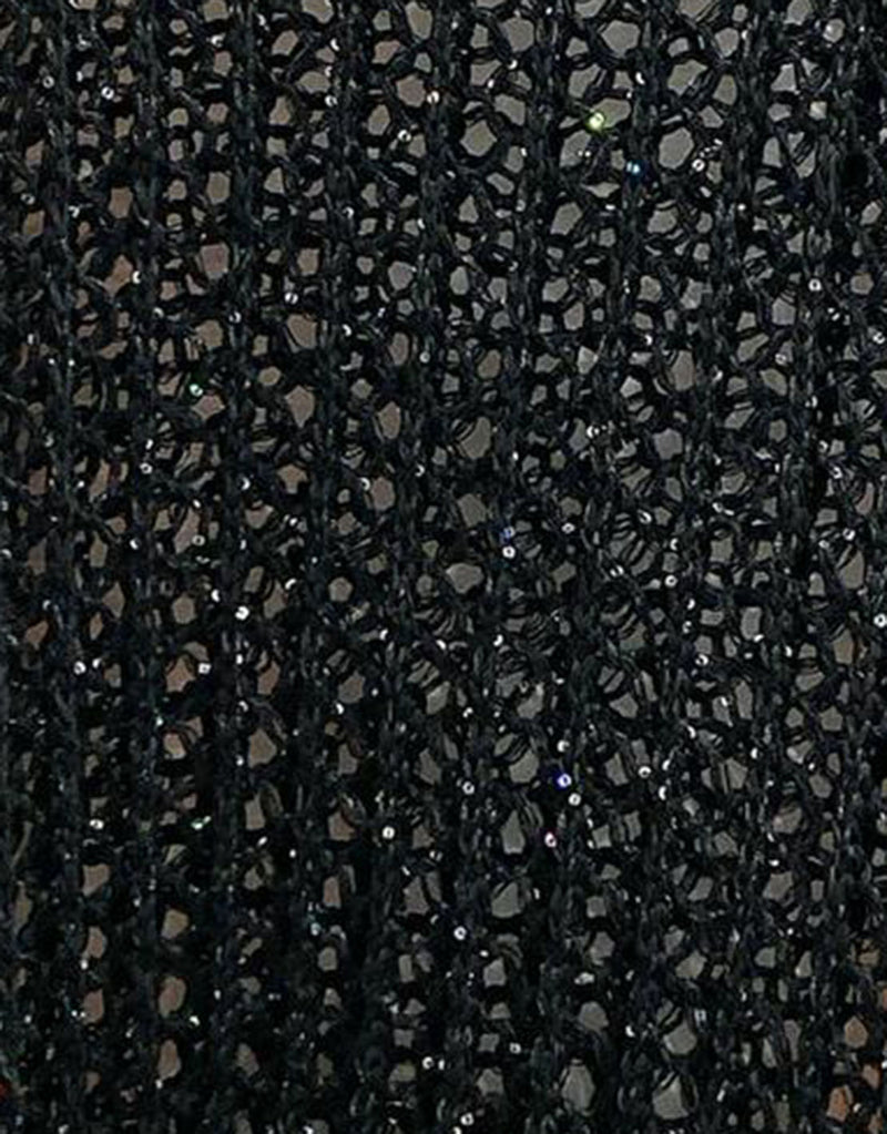 Knitted sparkly top