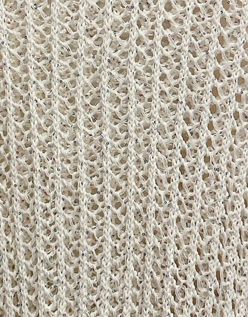Knitted sparkly top