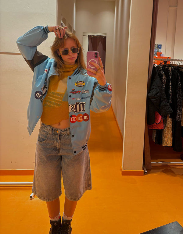 Logo print jacket