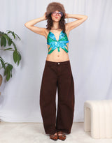 Butterfly sequin top