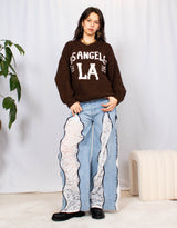 Los Angeles LA wool blend sweater