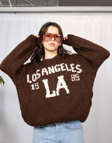 Los Angeles LA wool blend sweater