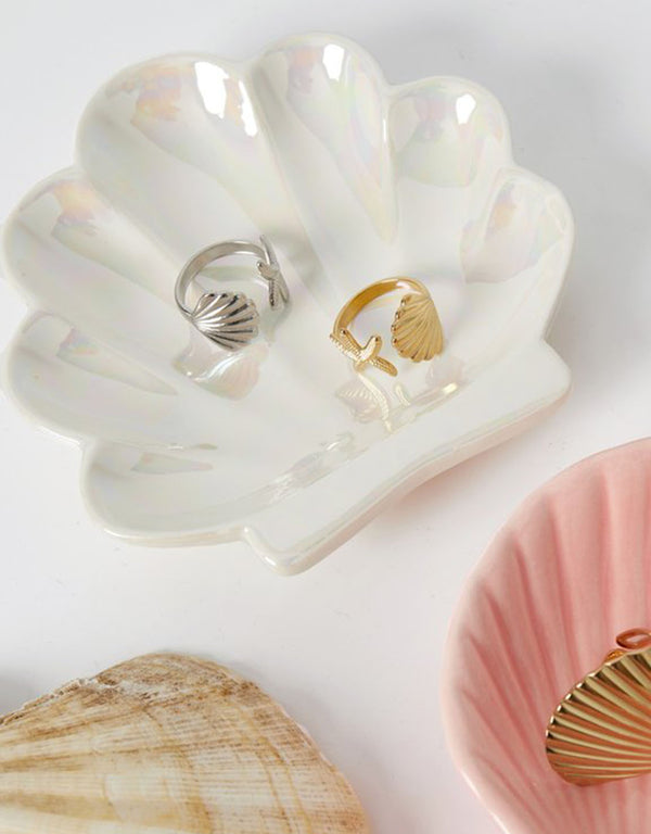 Shell jewellery tray