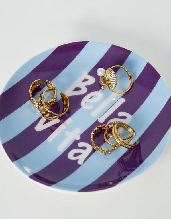 Jewellery tray round Bella Vita