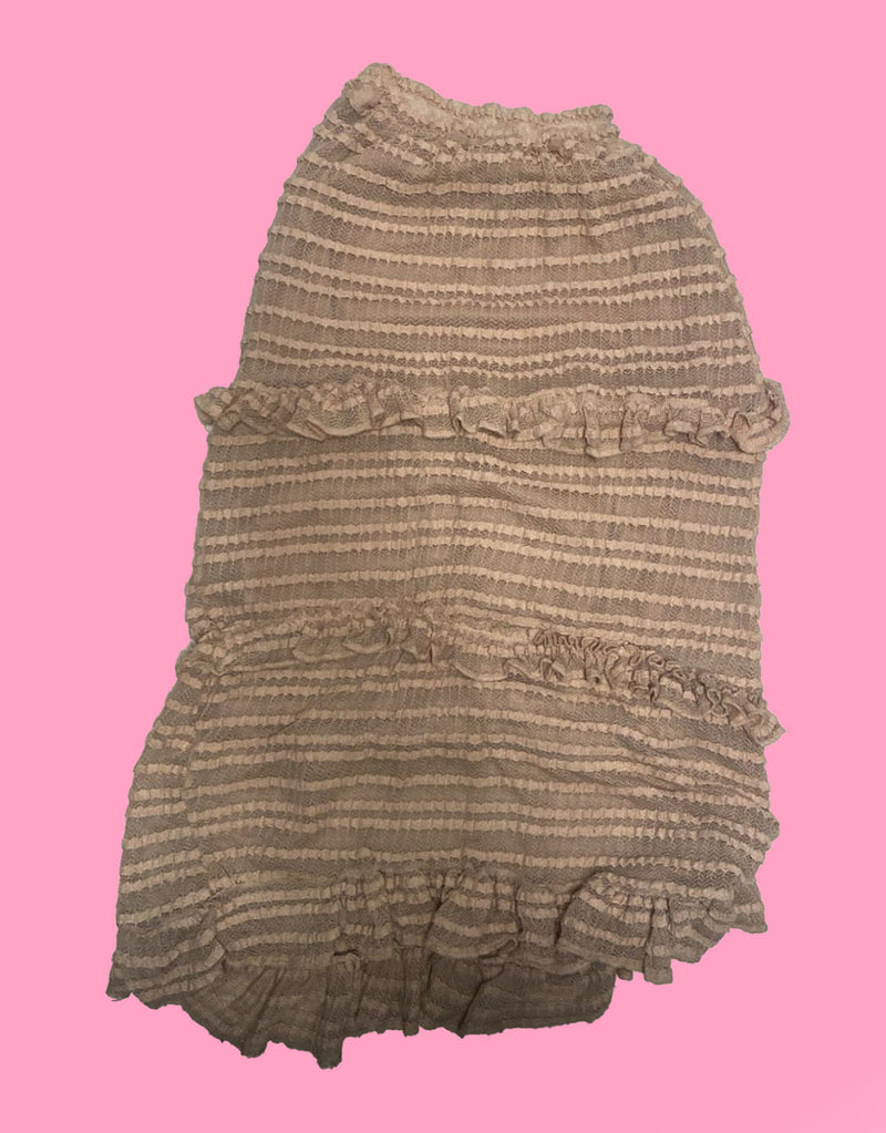 Long layered skirt