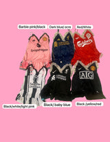 Vintage customized football top with lace detail