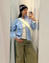 Vegan leather crossbody bag