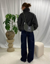 Vintage customized Nike adjustable bag with bows