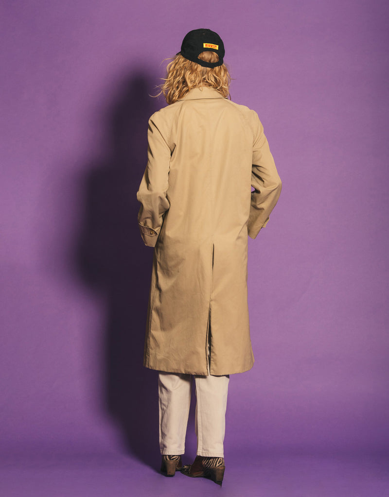 Vintage customized Burberry long coat