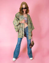 Vintage Japanese haori kimono VII
