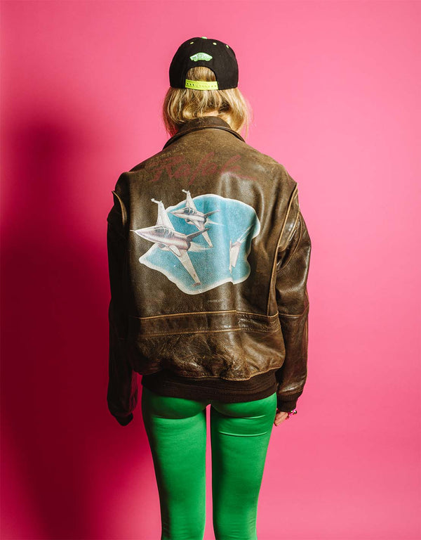 Vintage Avirex aviator jacket