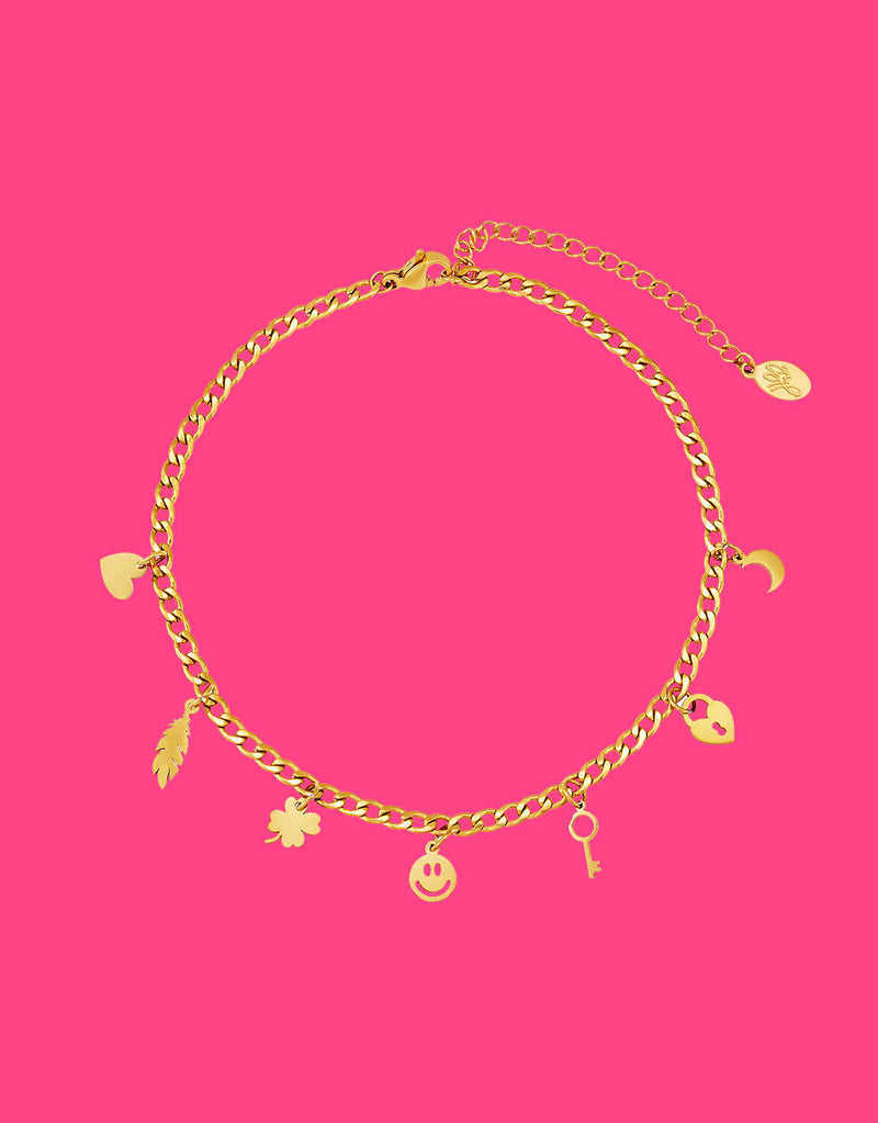 Anklet fun charms