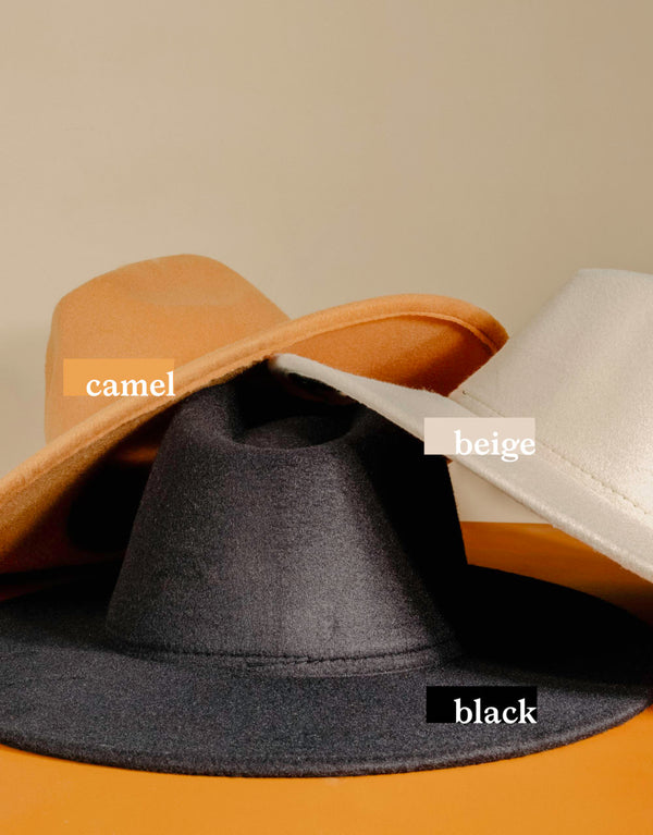 Basic felt hat
