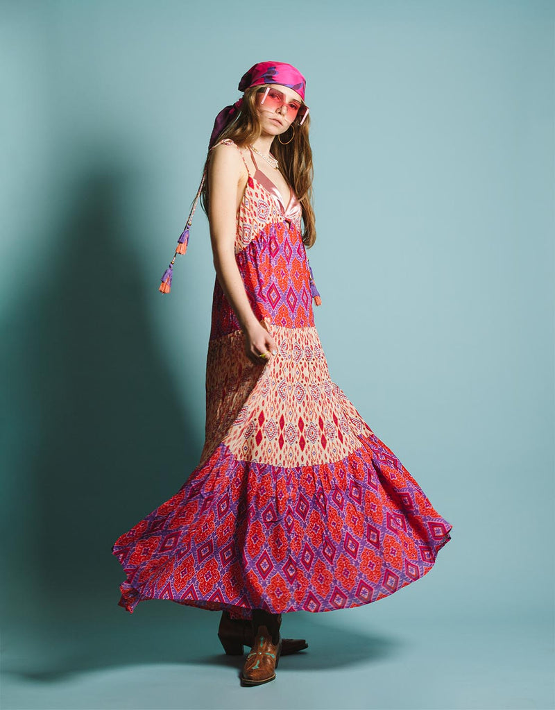 Boho hippie dress