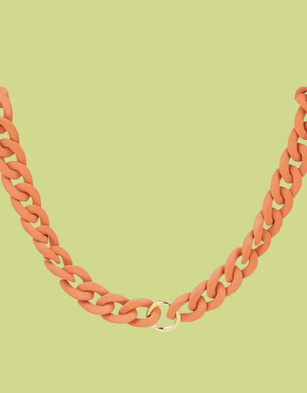 Bold chunky chain necklace