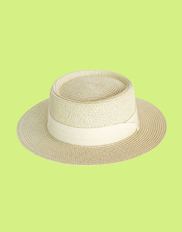 Colorful straw hat