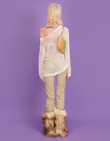 Crochet net long sleeve