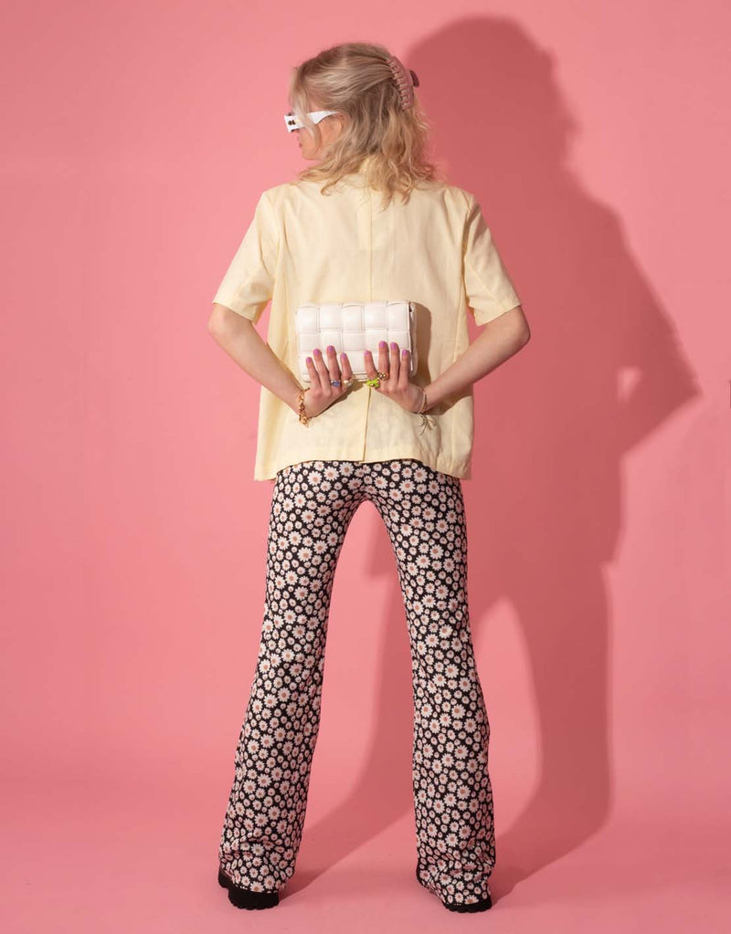 Daisy floral flare trouser