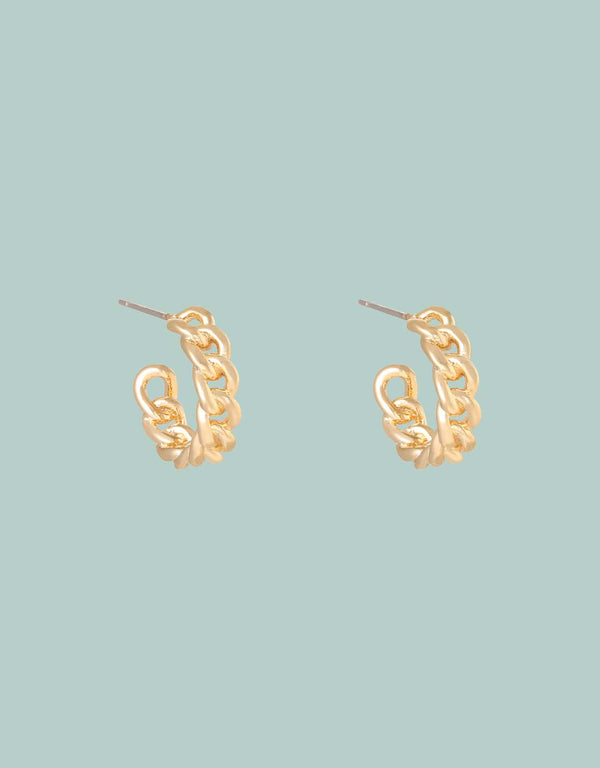 Earrings classy chain