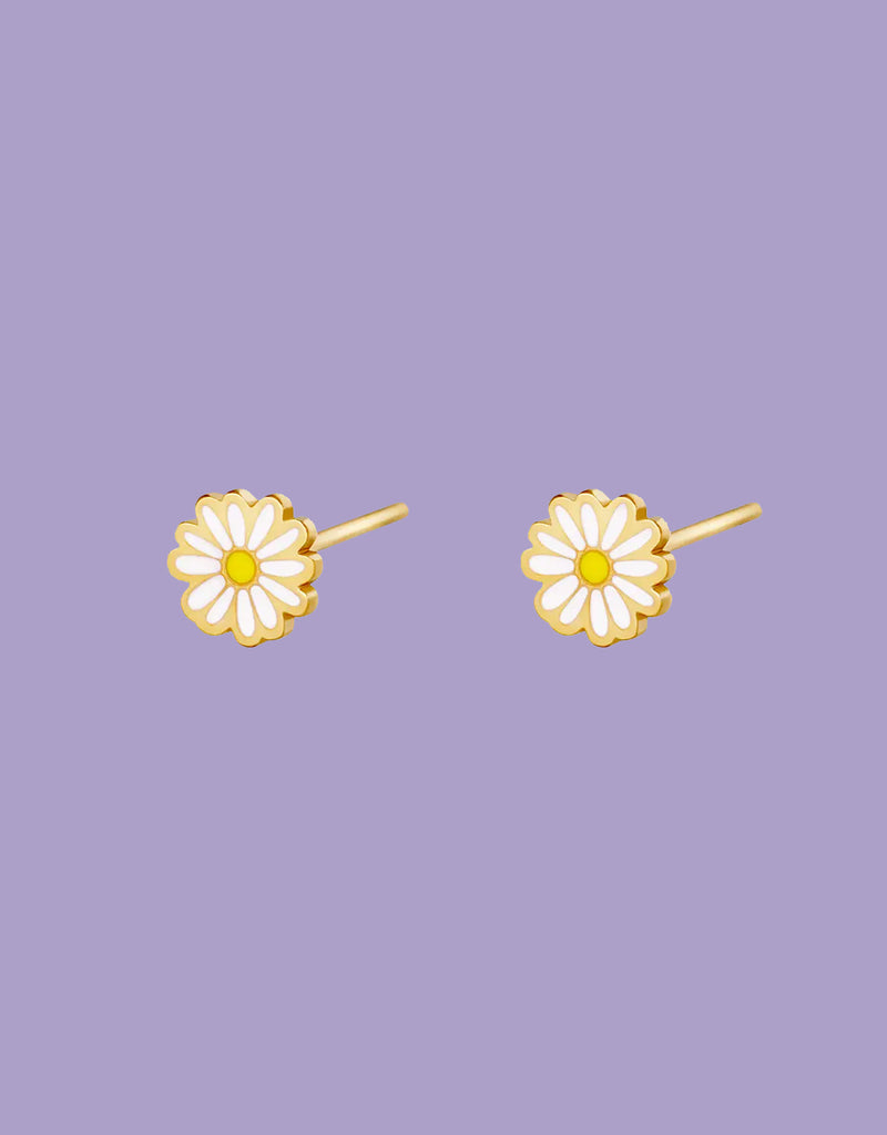 Earrings daisy