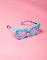 Fluffy hearts sunglasses