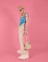 Handmade crochet corset top