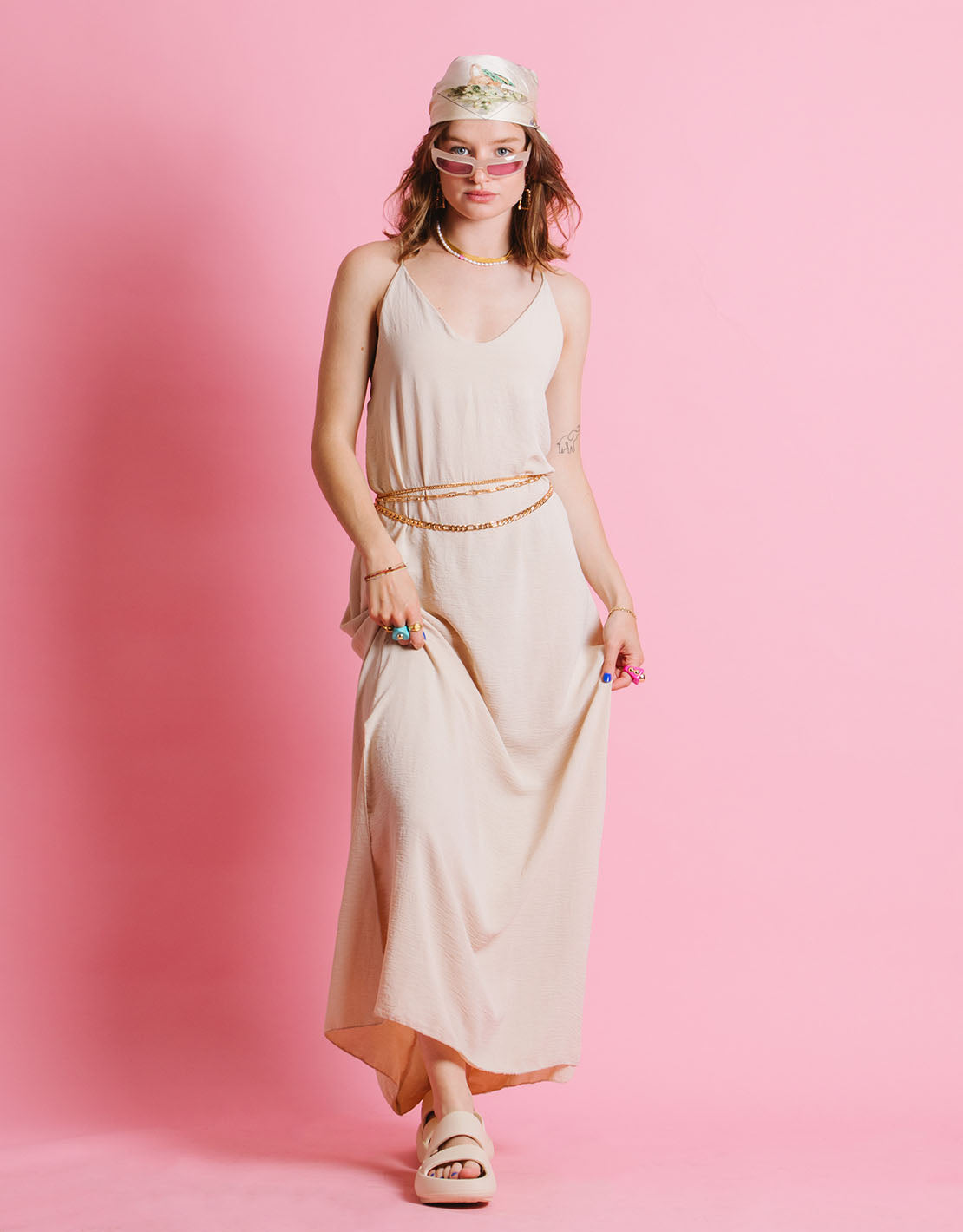 Long straps dress – JUTKA & RISKA