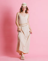 Long straps dress