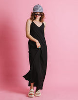 Long straps dress