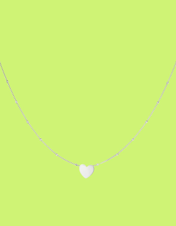Minimalistic necklace heart