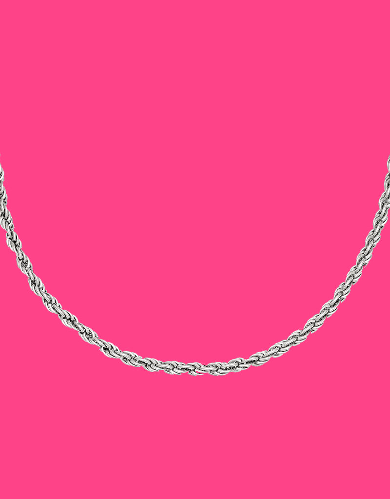 Necklace twisted chain