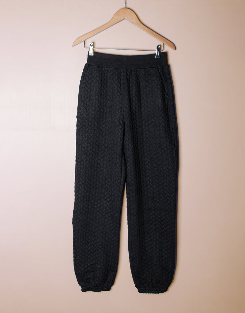 Pattern comfy trousers