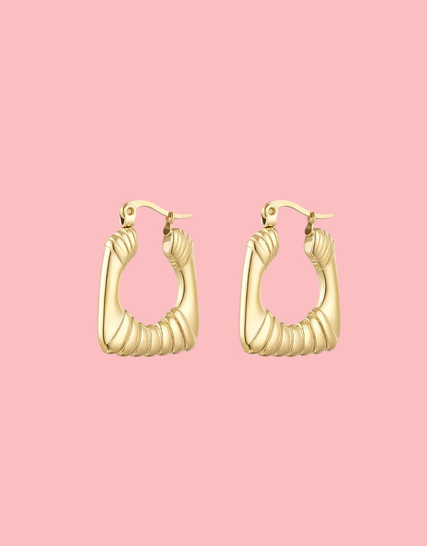 Patterned earrings
