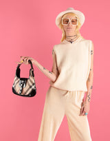 Ribbed sleeveless top