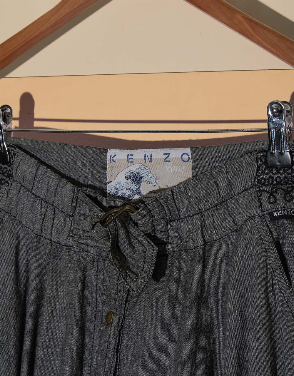 スカート vintage KENZO CLUB knit skirt eh kenzo-paris-vintage-designer-