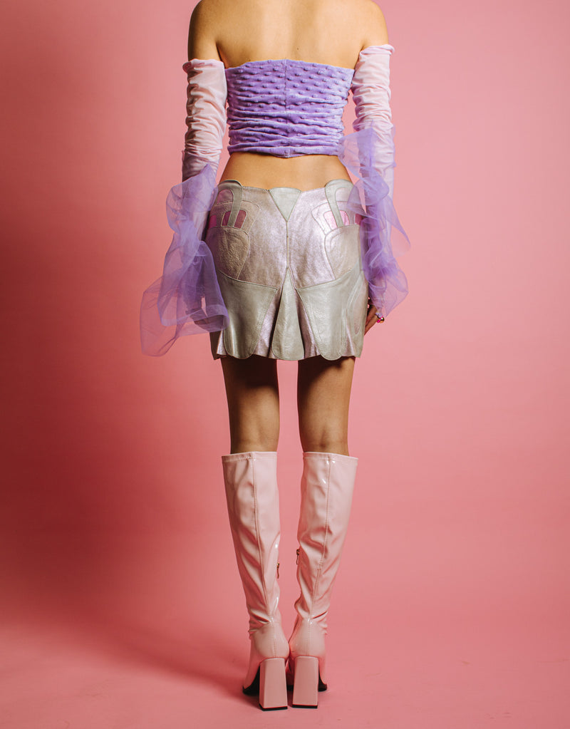 Vintage Alexander McQueen mini skirt – JUTKA & RISKA Vintage Alexander McQueen mini skirt – JUTKA & RISKA