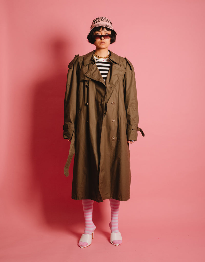 Brooks brothers top trench coat