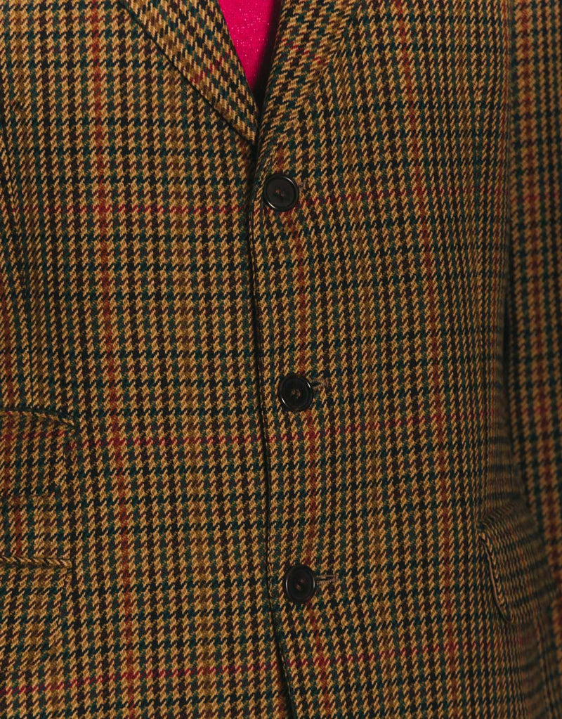 Vintage burberry checkered dad blazer