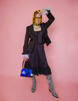 Vintage Dolce & Gabbana lace bustier dress