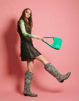 Vintage Jacques Esterel sleeveless chain dress