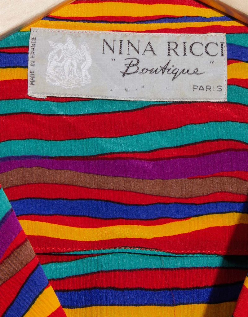 Vintage Nina Ricci blouse