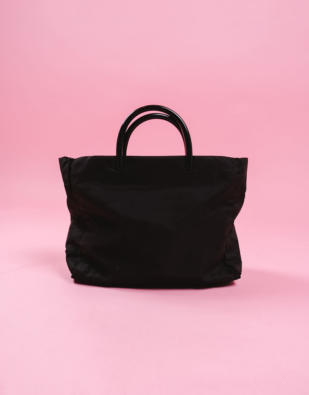Prada nylon tote discount bag