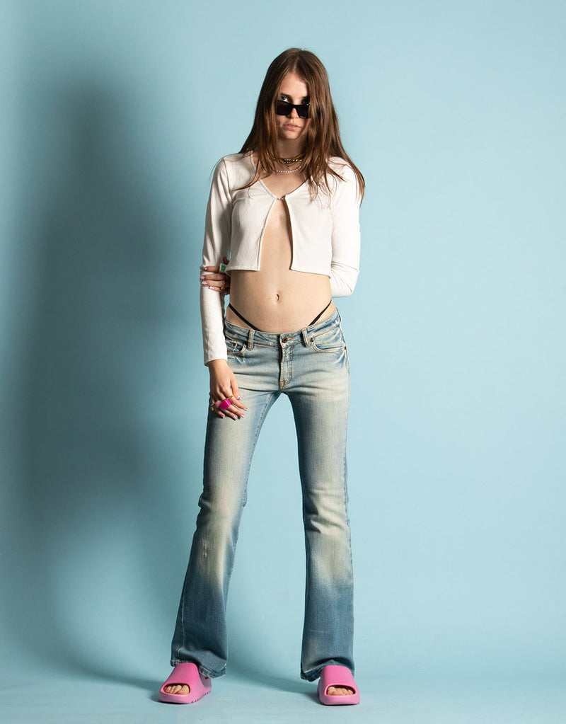 Vintage Replay & Sons low waisted straight jeans