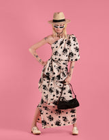 Vintage Yves Saint Laurent one shoulder dress